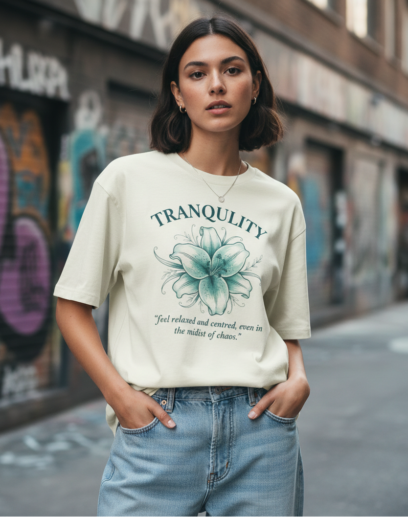Women's Tranquility Oversized  T-Shirt
