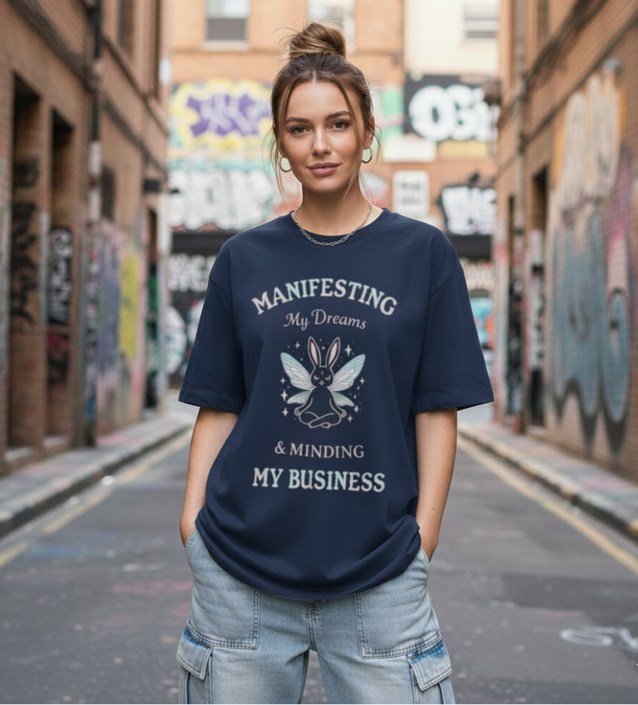 Women's Manifesting Oversized T-Shirt